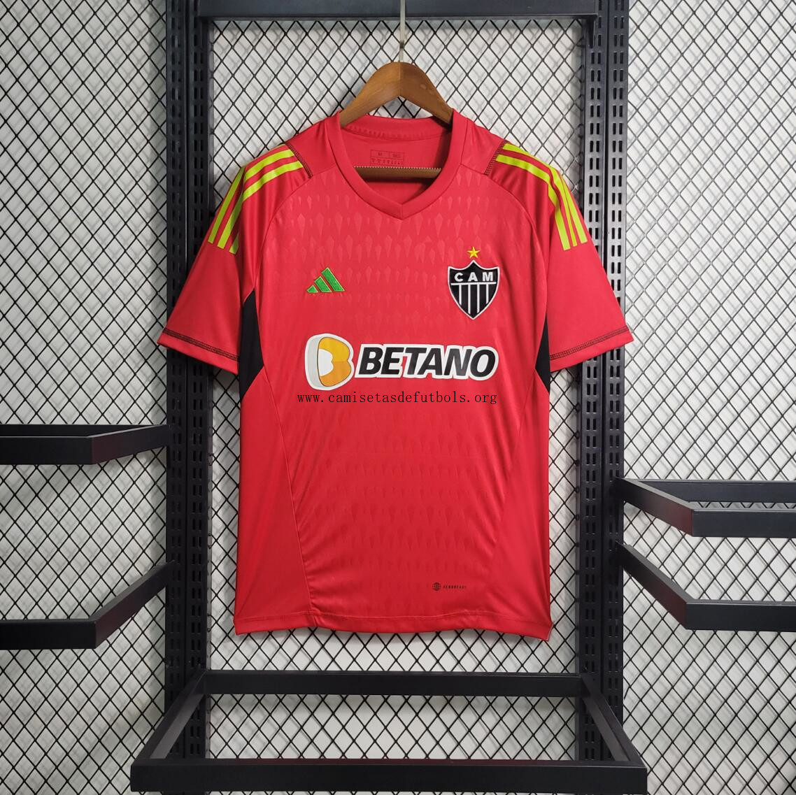 Camiseta Portero Atlético Mineiro Fc Rojo 23/24 Chollo, atrapa