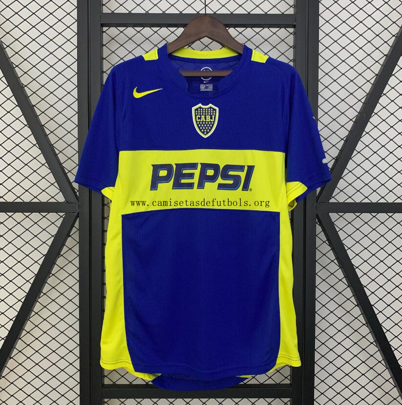 Camiseta Retro Boca Juniors 1ª Equipación 04/05 Extraordinario gangaza, cógelo de fábrica