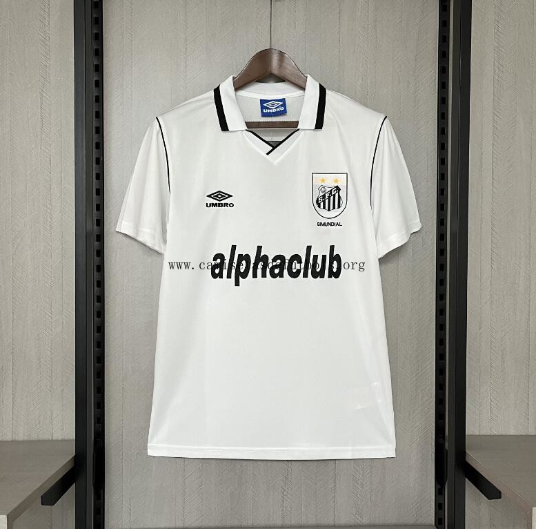 Camiseta Retro Santos 1ª Equipación 2001 Saldazo sensacional calidad asegurada