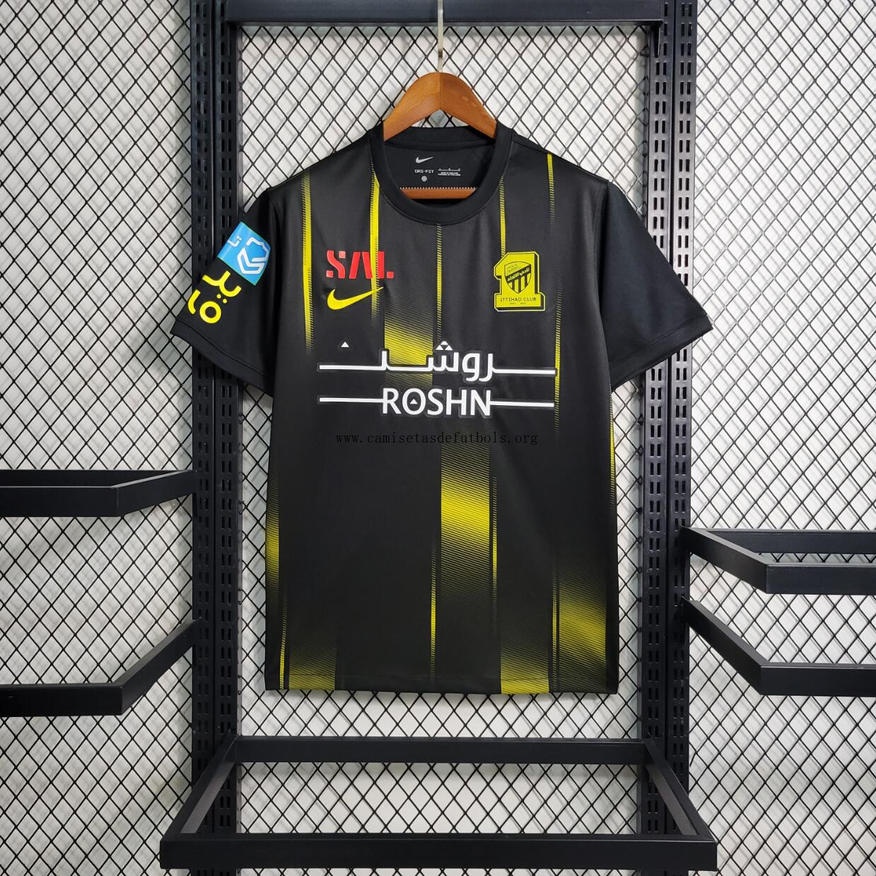 Camiseta Al-Ittihad FC Tercera Equipación 23/24 Fabuloso saldo, adquiere con devolución gratis
