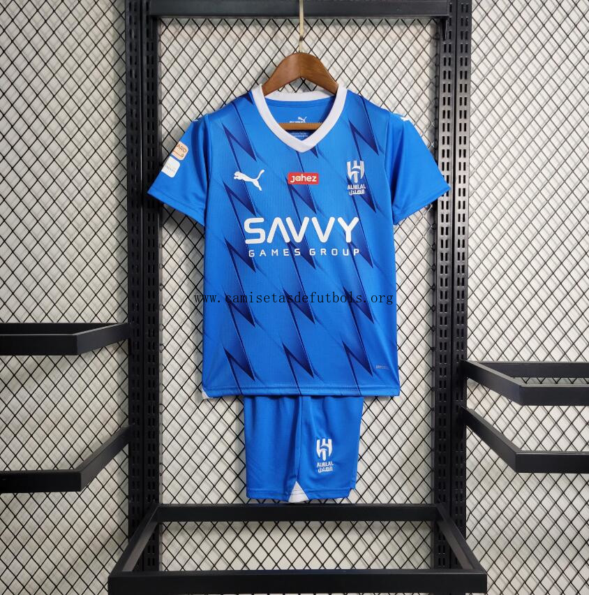 Camiseta Al Hilal SFC Primera Equipación 23/24 Niño Formidable chollazo, aprovéchala ya solo hoy
