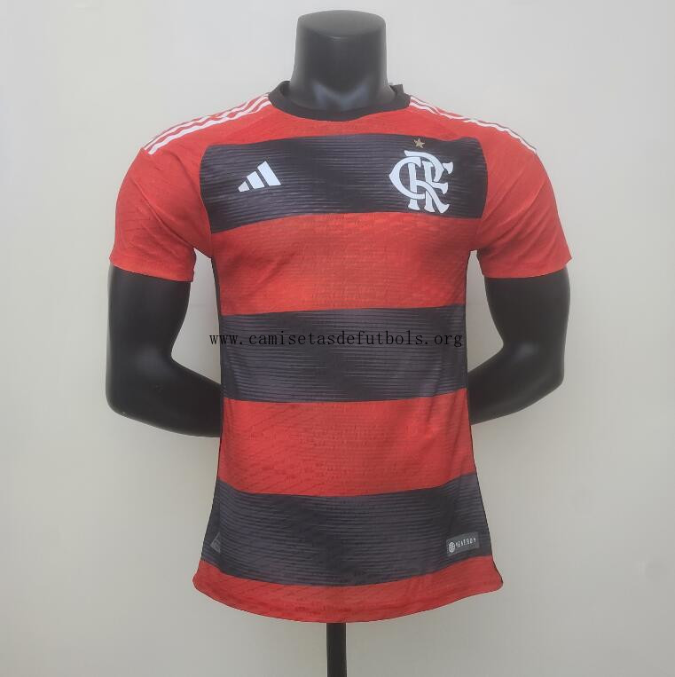 Camiseta Flamengo Primera Equipación 2023 Gangaza rebajado