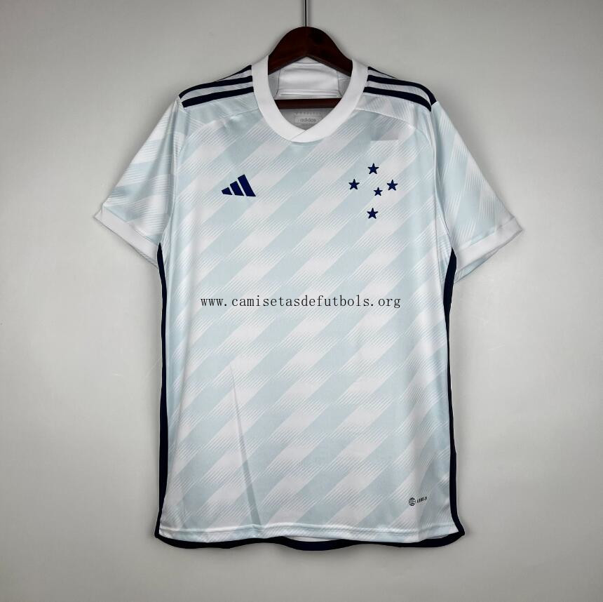 Camiseta Cruzeiro Segunda Equipación 23/24 Descuento transparente de outlet