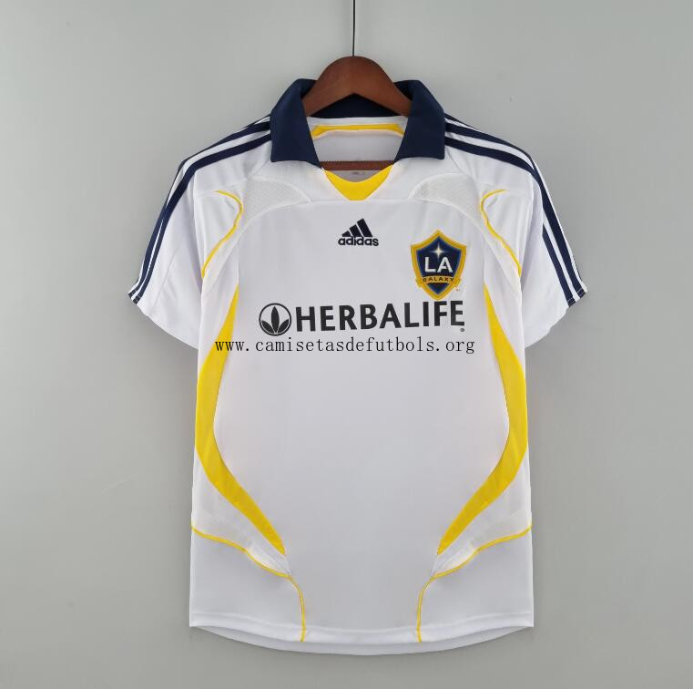 Camiseta Retro Los Angeles Galaxy Primera Equipación 2007 Hazte con él de outlet