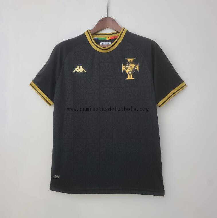 Camiseta Vasco da Gama 22/23 Negro Activa este ahorro estupendo