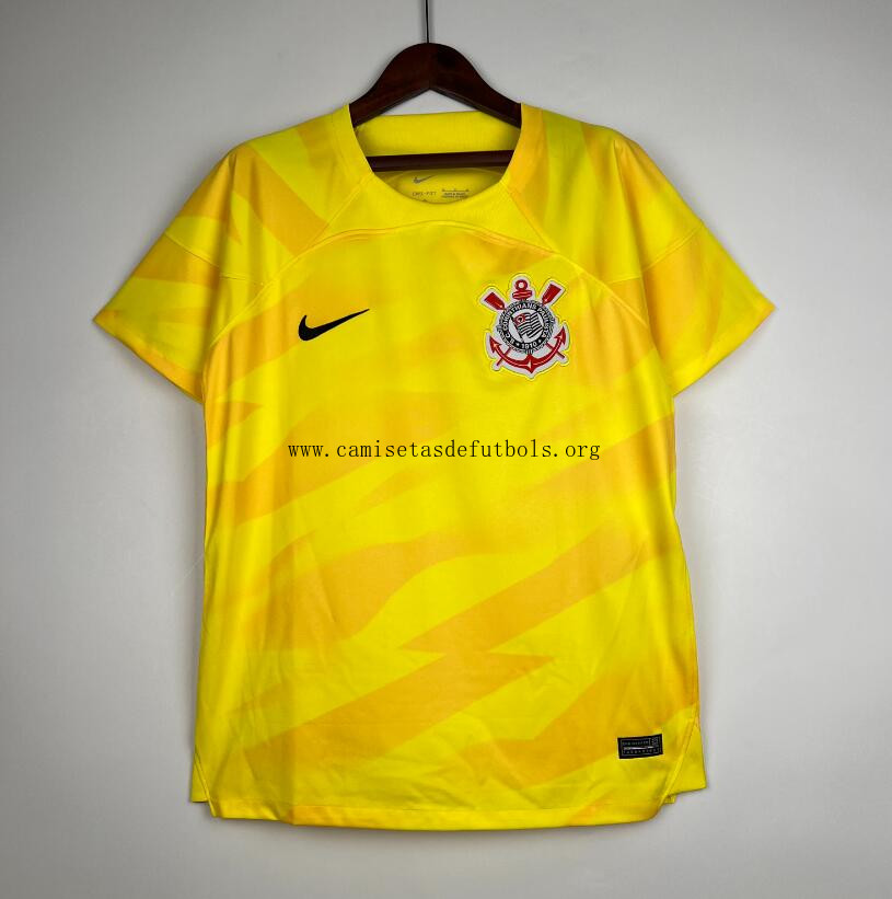 Camiseta Portero Corinthians Amarillo 23/24 No lo dejes escapar este preciaso insuperable