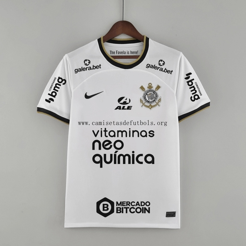 Camiseta All Sponsors Corinthians Primera Equipación 2022/2023 Precio transparente solo hoy
