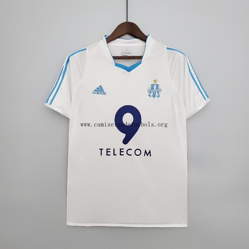 Camiseta Retro Marseille Primera Equipación 02/03 Oportunidad portentoso como nunca