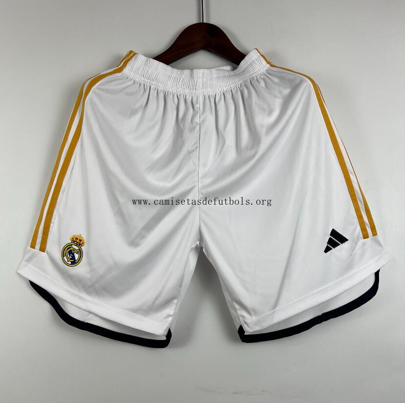 Pantalón Corto Real Madrid Primera Equipación 2023-2024 ¡¡Menudo/a descuento, dispara!