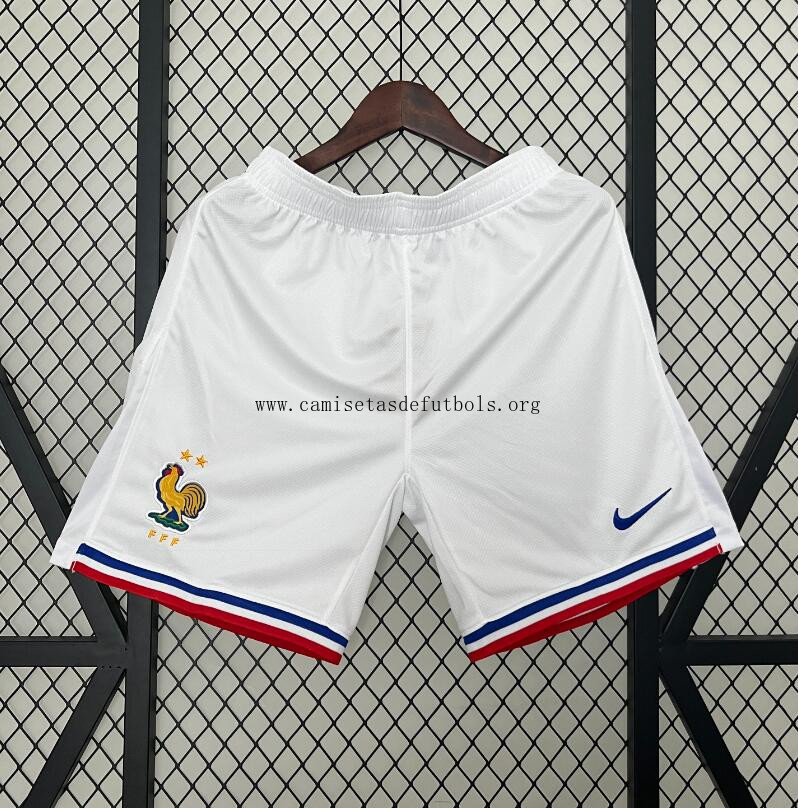 Pantalón Corto France Primera Equipación 2024 Aprovéchalo este rebajón magnífico