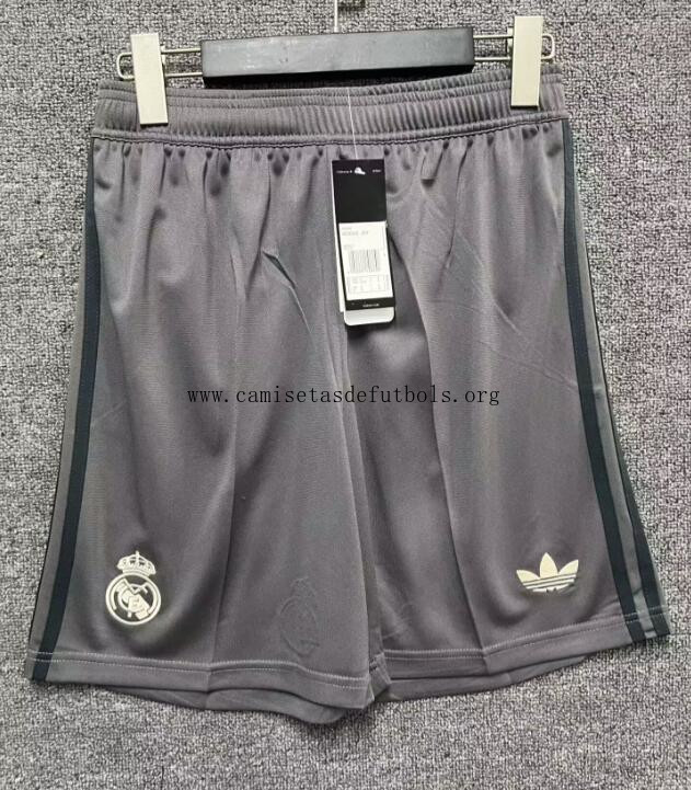 Pantalón Corto Real Madrid 3ª Equipación 24/25 Descuentazo económico con devolución gratis