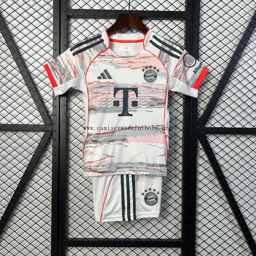Camiseta Bayern Munich Segunda Equipacion 25/26 Ni?o Rebajón prodigioso