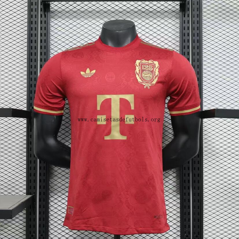 Camiseta Fc Bayern Munich 125th Anniversary Authentic Chollo transparente