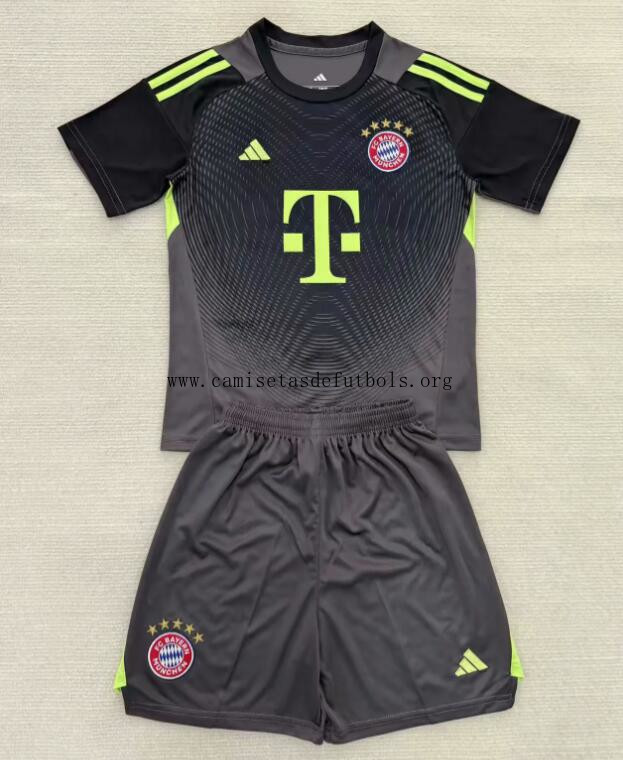 Camiseta Fc Bayern Munich Portero Negro (Hombre/Ni?o) 25/26 ¡¡Ni te imaginas soberbio chollazo solo hoy!
