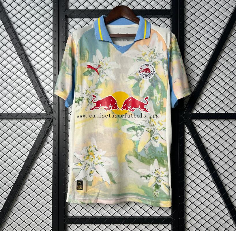 Camiseta FC Salzburg 25/26 Preciaso simbólico con devolución gratis