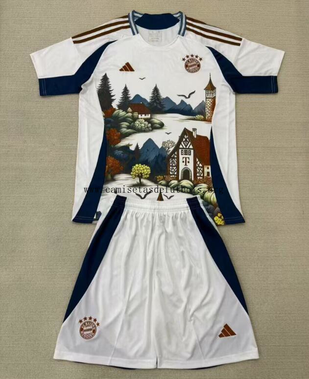 Camiseta Fc Bayern Munich Blanco 25/26 Ni?o ¡¡Vaya bestial precio solo hoy!
