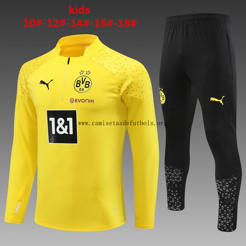 Chandal Entrenamiento Borussia Dortmund 23/24 Ni?o Amarillo + Pantalones Ofertón irrisorio en toda la red