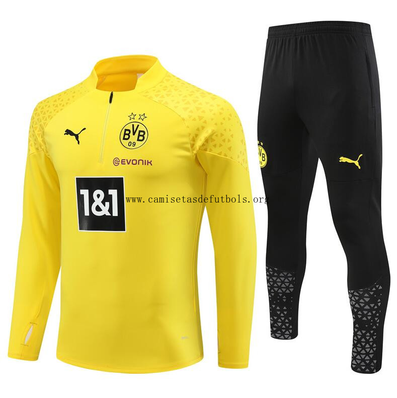 Chandal Entrenamiento Borussia Dortmund 23/24 Amarillo + Pantalones Ahorro divino en todo el mercado