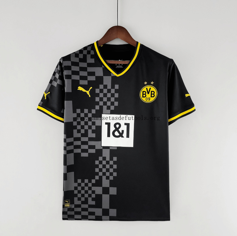 Camiseta Borussia Dortmund Segunda Equipaci Agarra este precio increíble