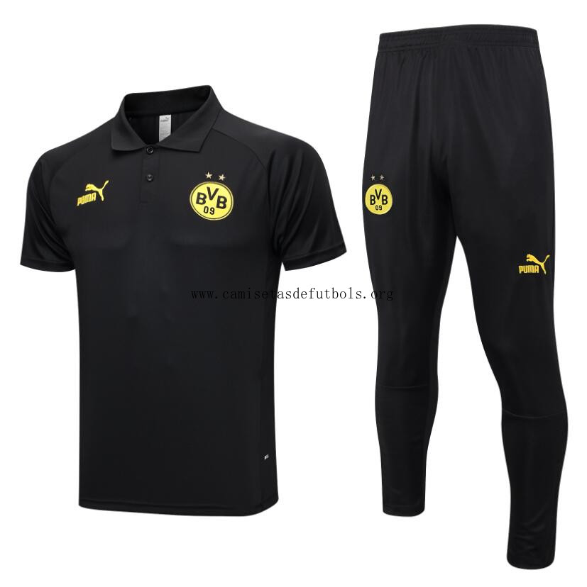 Polo Borussia Dortmund Negro 23/24 Oferta, dispara