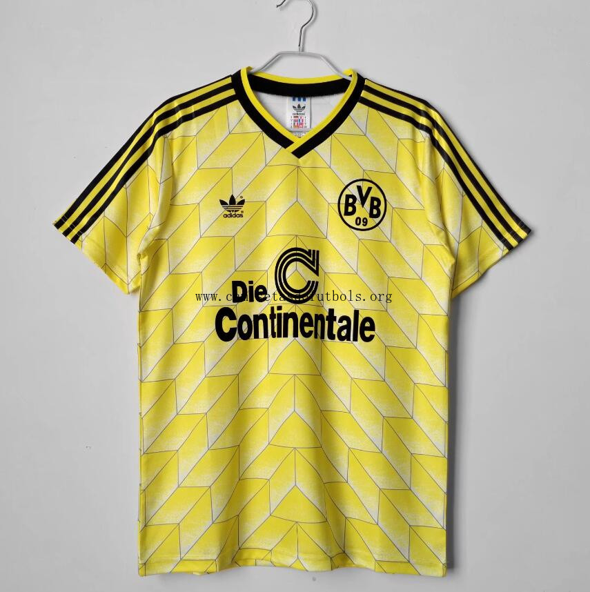 Camiseta Retro Borussia Dortmund Primera Equipaci Rebajón transparente