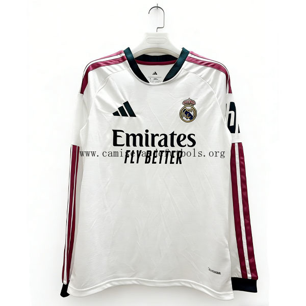 Real Madrid Manga larga de la 1ª Equipación 2026-2027 Pide ahora este rebajón irrisorio