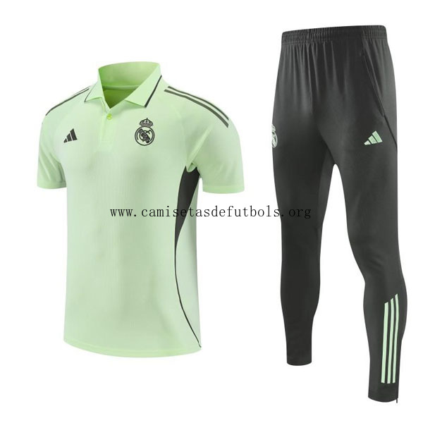 Real Madrid POLO de la Especial Equipación 2026-2027 Verde claro Activa de campeonato
