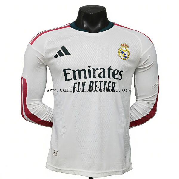 Real Madrid Manga larga de la 1ª Equipación 2026-2027 Versión Jugador Saldo irrisorio