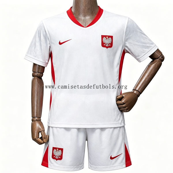 Niños Polonia Camiseta de la 1ª Equipación 2026-2027 Atrapa este gangaza excelente