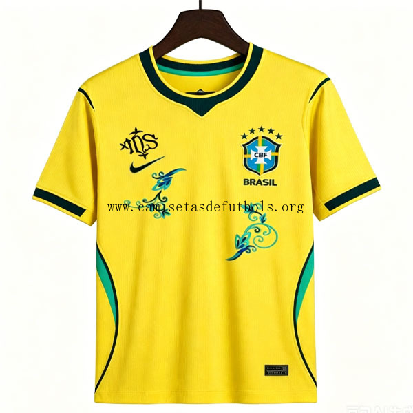 Brasil Camiseta de la 1ª Equipación 2026-2027 Floral Ahorro barato solo hoy