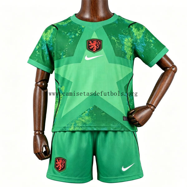 Niños Países Bajos Portero Camiseta de la 3ª Equipación 2026-2027 ¡¡Menudo/a precio, gasta menos!