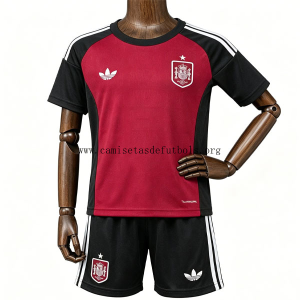 Niños España Portero Camiseta de la 2ª Equipación 2026-2027 Llévatelo este saldazo divino