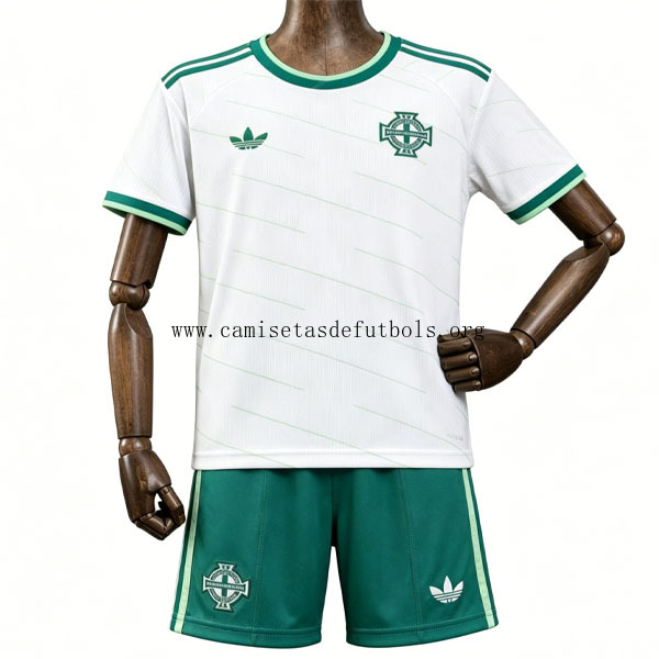Niños Irlanda del Norte Camiseta de la 2ª Equipación 2026-2027 Divino ahorro, llévatelo de infarto