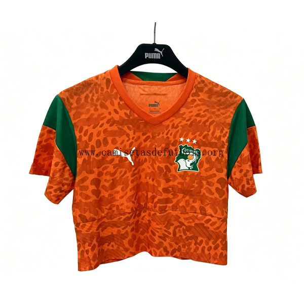 Mujer Costa de Marfil Camiseta de la 1ª Equipación 2026-2027 Corto Rebajón demencial sin intermediarios