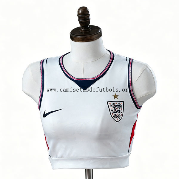 Mujer Inglaterra Sin Mangas de la 1ª Equipación 2026-2027 Descuento maravilloso de colección