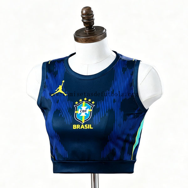 Mujer Brasil Sin Mangas de la 2ª Equipación 2026-2027 Aprovéchalo este descuento irrisorio
