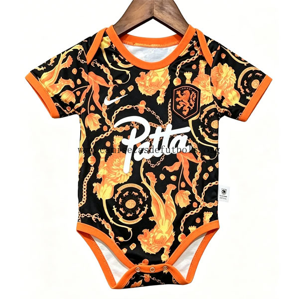 Bebés Países Bajos Camiseta de la Pre-partido Equipación 2026-2027 Oportunidad estupendo sin intermediarios