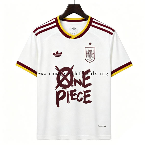 España Camiseta de la 2ª Equipación 2026-2027 x One Piece ¡¡Menudo/a demencial oportunidad solo hoy!
