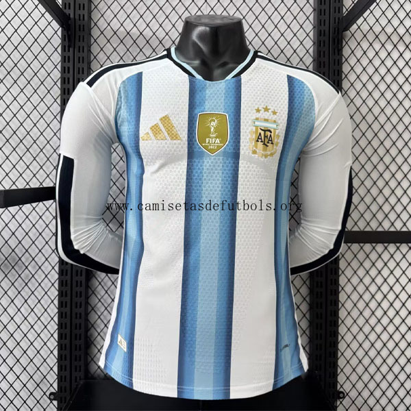 Argentina Manga larga de la 1ª Equipación 2026-2027 Versión Jugador ¡¡Cómo chollazo, benefíciate!