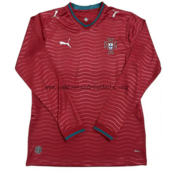 Portugal Manga larga de la 1ª Equipación 2026-2027 ¡¡Vaya asequible bicoca de derribo!