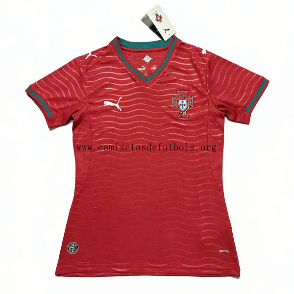 Mujer Portugal Camiseta de la 1ª Equipación 2026-2027 Prodigioso chollo, pide ahora sin competencia
