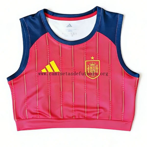 Mujer España Sin Mangas de la Especial Equipación 2026-2027 Alucinante gangaza, no lo pienses más barato que nunca