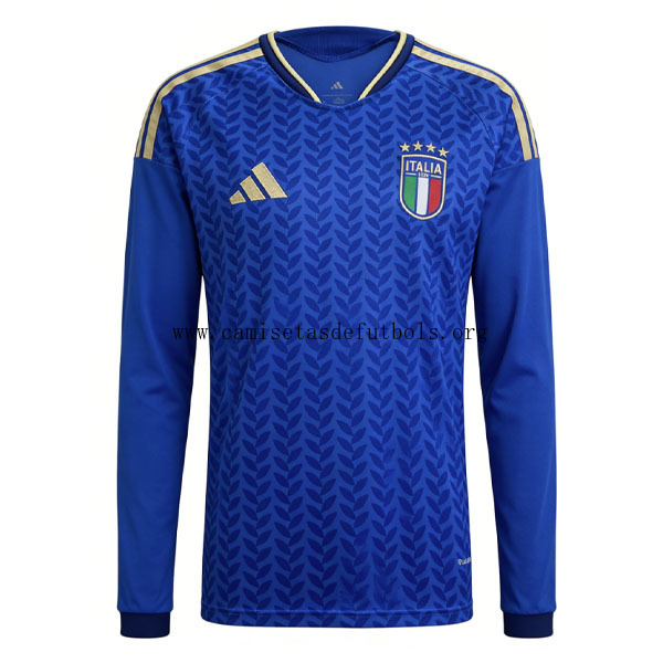 Italia Manga larga de la 1ª Equipación 2026-2027 Demencial saldo, agarra de derribo