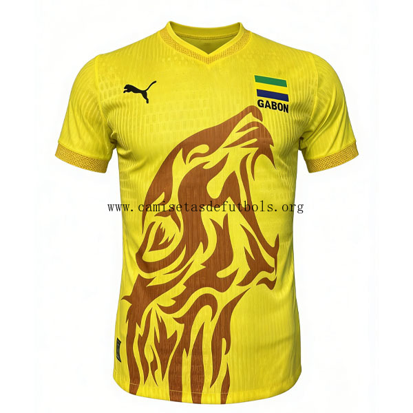 Gabon Camiseta de la 1ª Equipación 2026-2027 Versión Jugador No lo dejes escapar por tiempo limitado