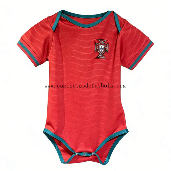 Bebés Portugal Camiseta de la 1ª Equipación 2026-2027 Preciaco inmejorable de derribo