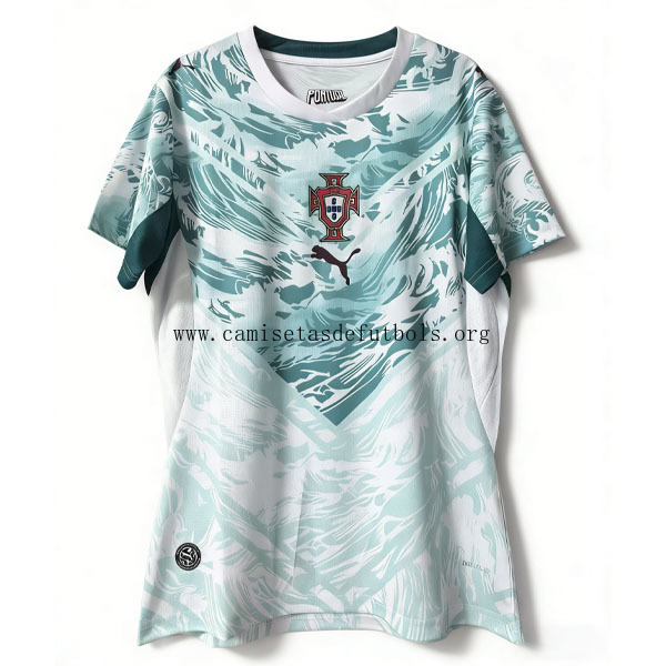 Mujer Portugal Camiseta de la 2ª Equipación 2026-2027 Rebaja magnífico
