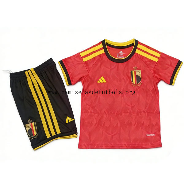 Niños Bélgica Camiseta de la 1ª Equipación 2026-2027 ¡¡Cómo precio, hazte con él!