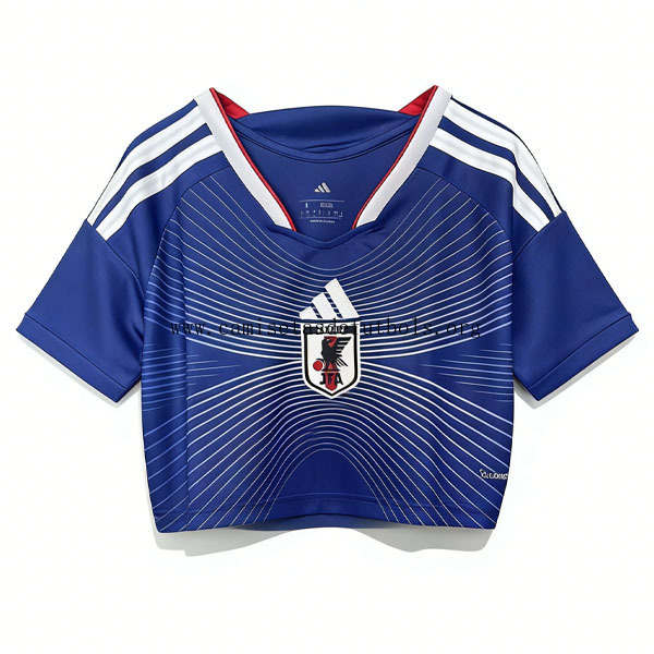 Mujer Japón Camiseta de la 1ª Equipación 2026-2027 Corto Preciaso transparente en toda la red