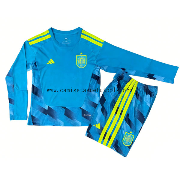 Niños España Portero Manga larga de la 1ª Equipación 2026-2027 Chollazo milagroso en toda la red