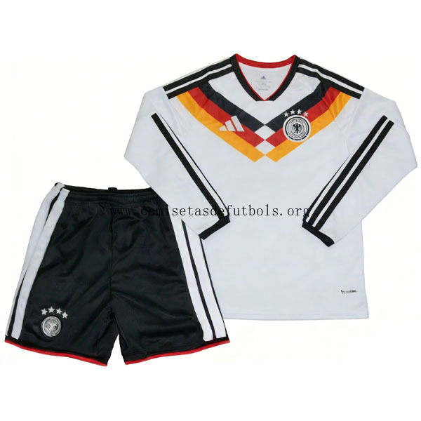 Niños Alemania Manga larga de la 1ª Equipación 2026-2027 Bicoca simbólico